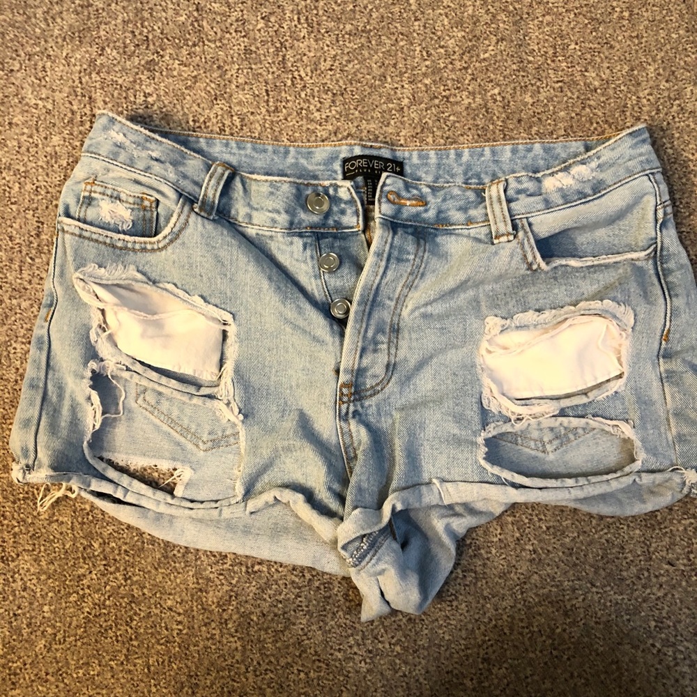 Forever 21 high waisted shorts